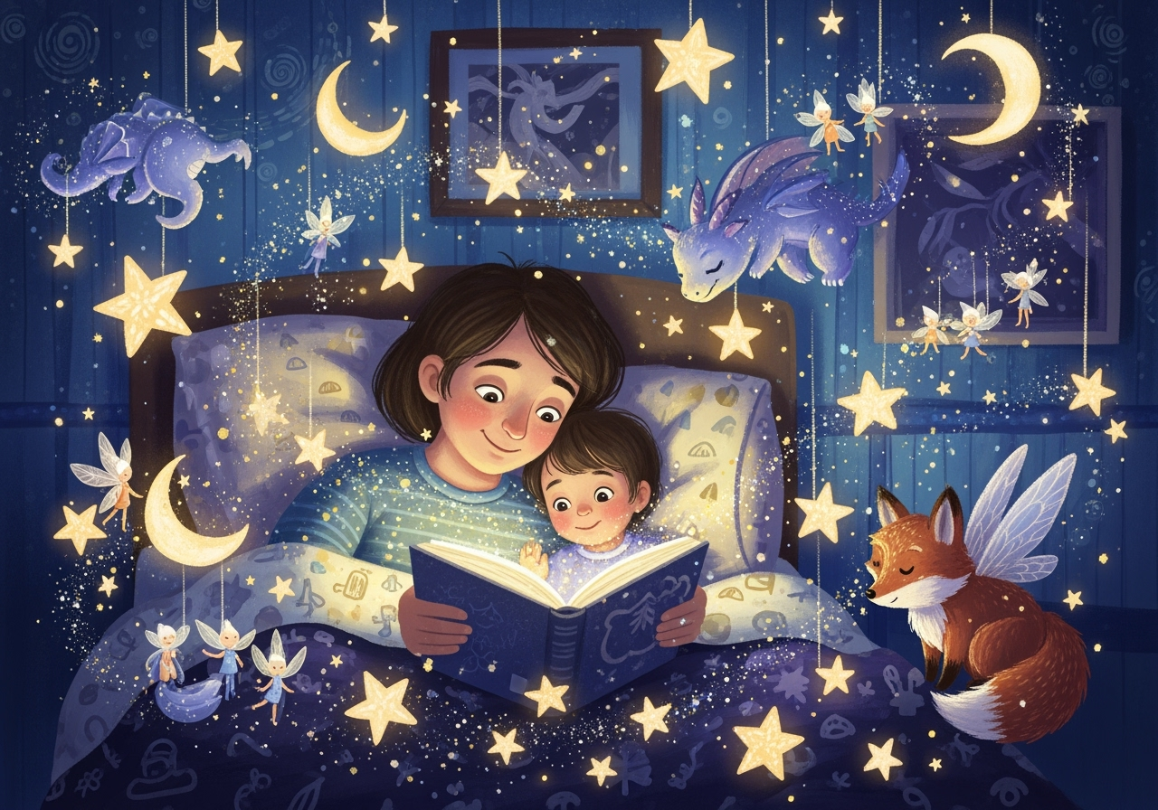 How Bedtime Stories Boost Child Development (and Make Bedtime Magical)